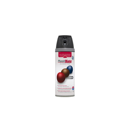 Plasti-kote Twist & Spray Satin Black 400ml