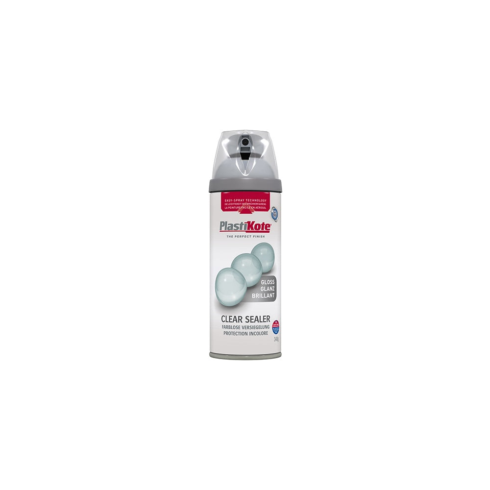 Plasti-kote Twist & Spray Gloss Clear Acrylic 400ml
