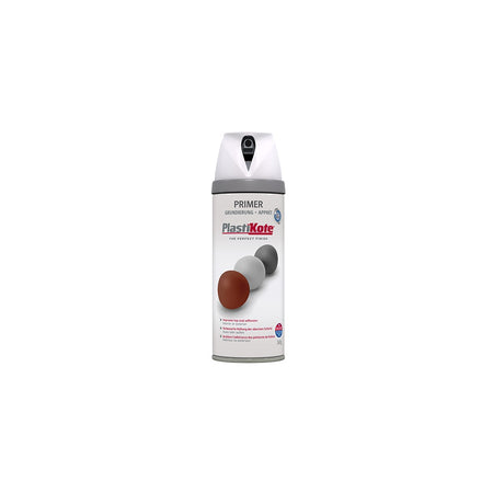 Plasti-kote Primer Spray White 400ml