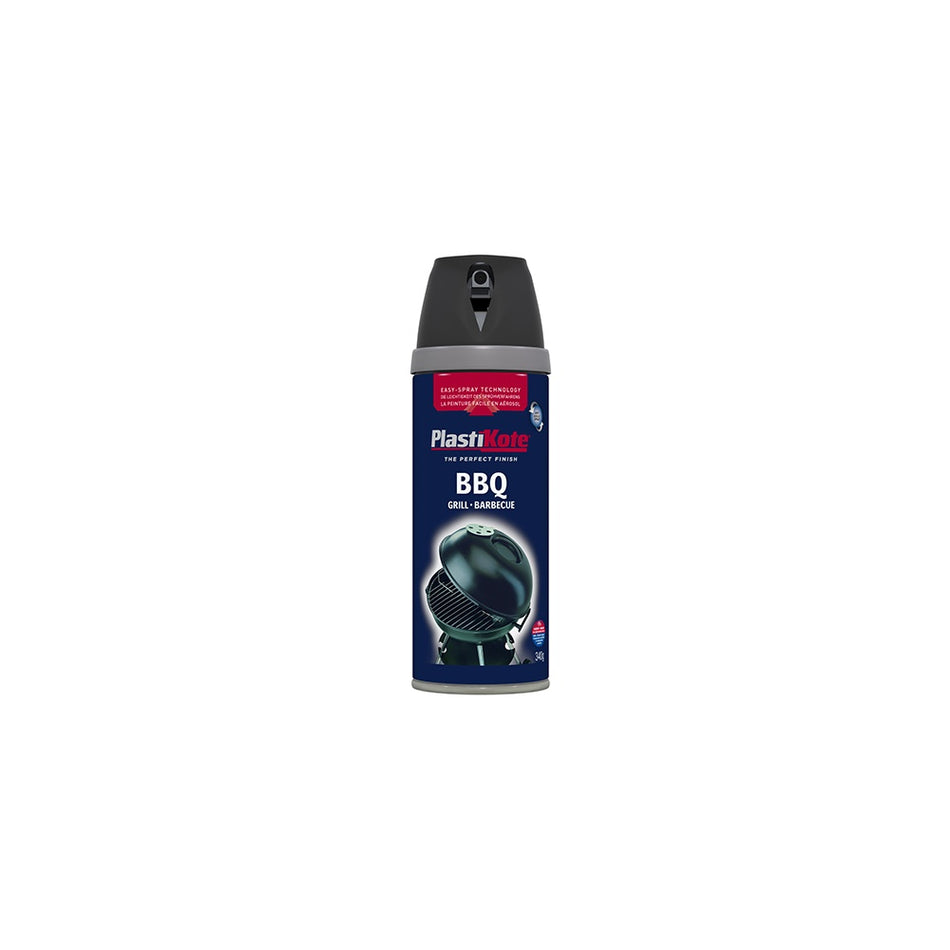 Plasti-kote BBQ Twist & Spray Black 400ml