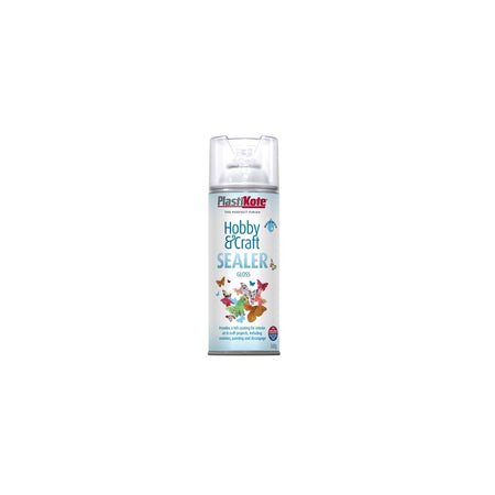 Plasti-kote Hobby & Craft Sealer Spray Clear Gloss 400ml