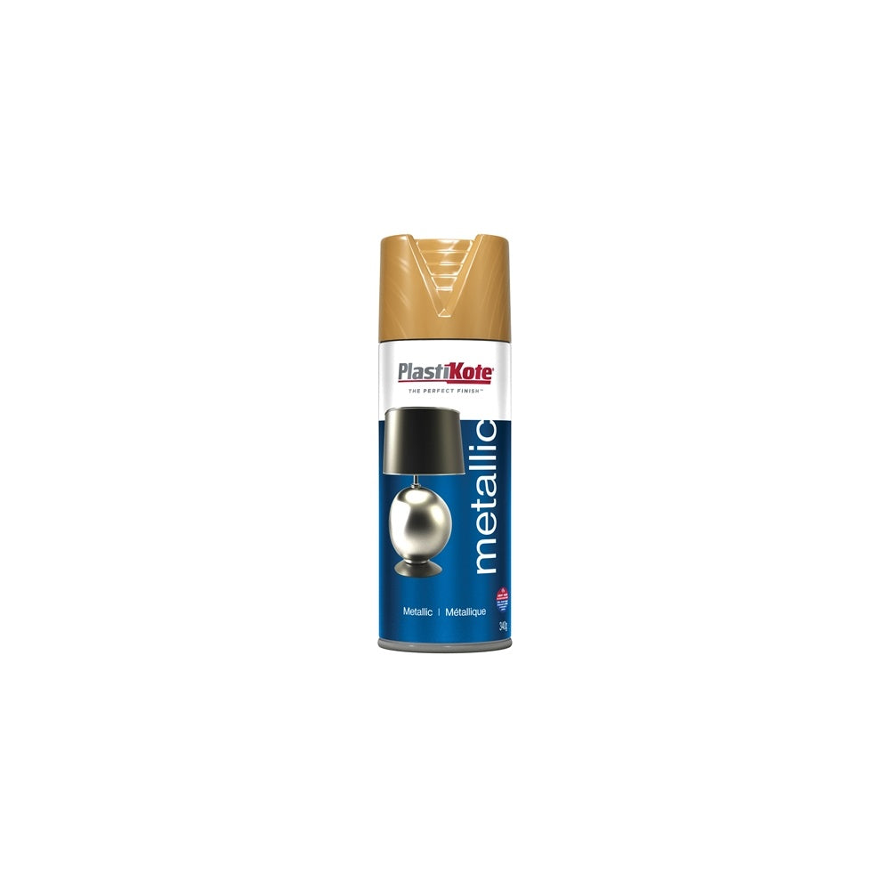 Plasti-kote Metallic Spray Antique Gold 400ml