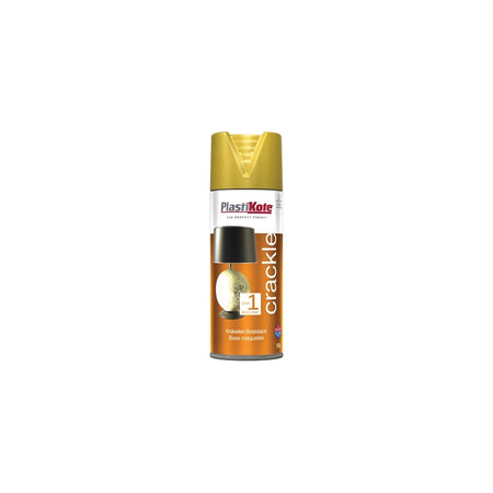 Plasti-kote Crackle Touch Spray Gold Base Coat 400ml