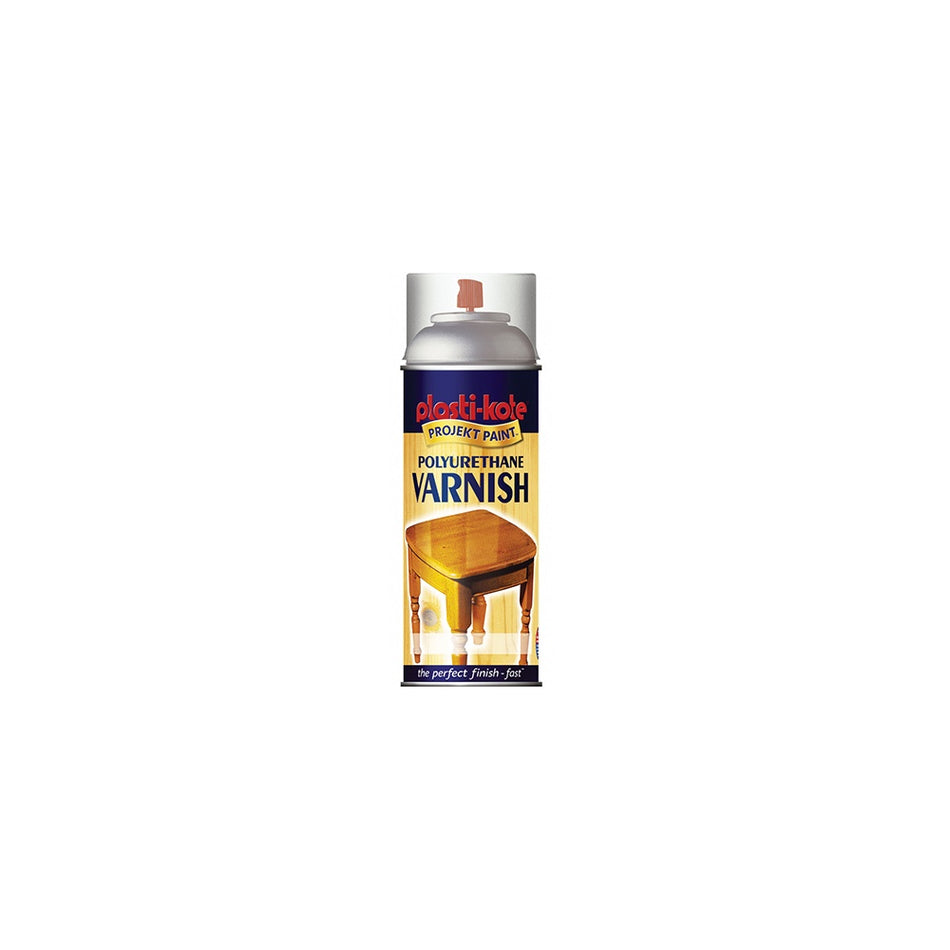 Plasti-kote Varnish Spray Clear Gloss 400ml
