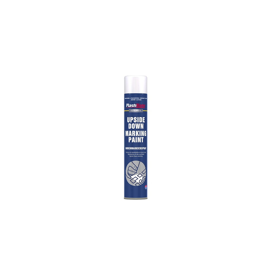 Plasti-kote Upside Down Mark Paint White 750ml