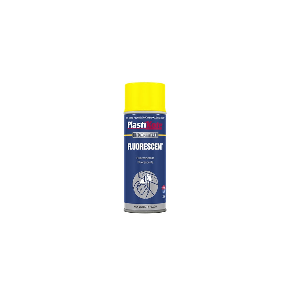 Plasti-kote High Visibility Spray Red 400ml