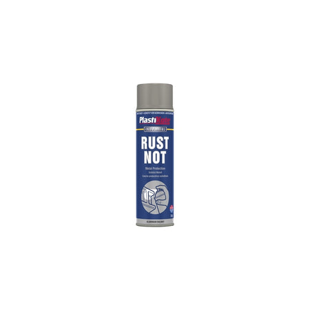 Plasti-kote Rust Not Spray Matt Aluminium 500ml