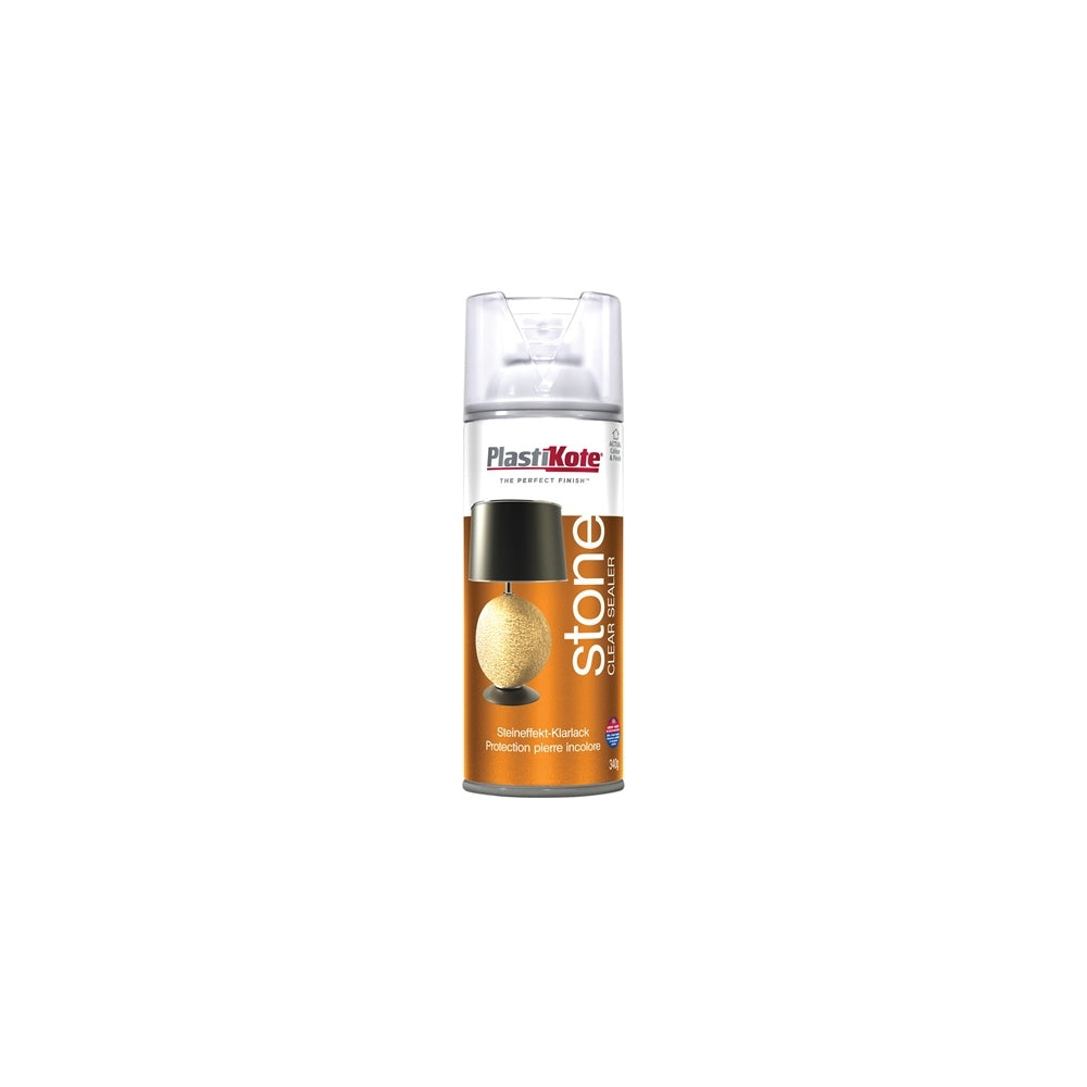 Plasti-kote Stone Touch Spray Clear Sealer 400ml