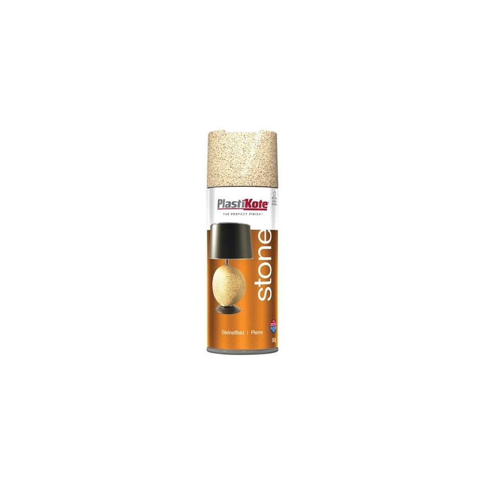 Plasti-kote Stone Touch Spray Alabaster 400ml