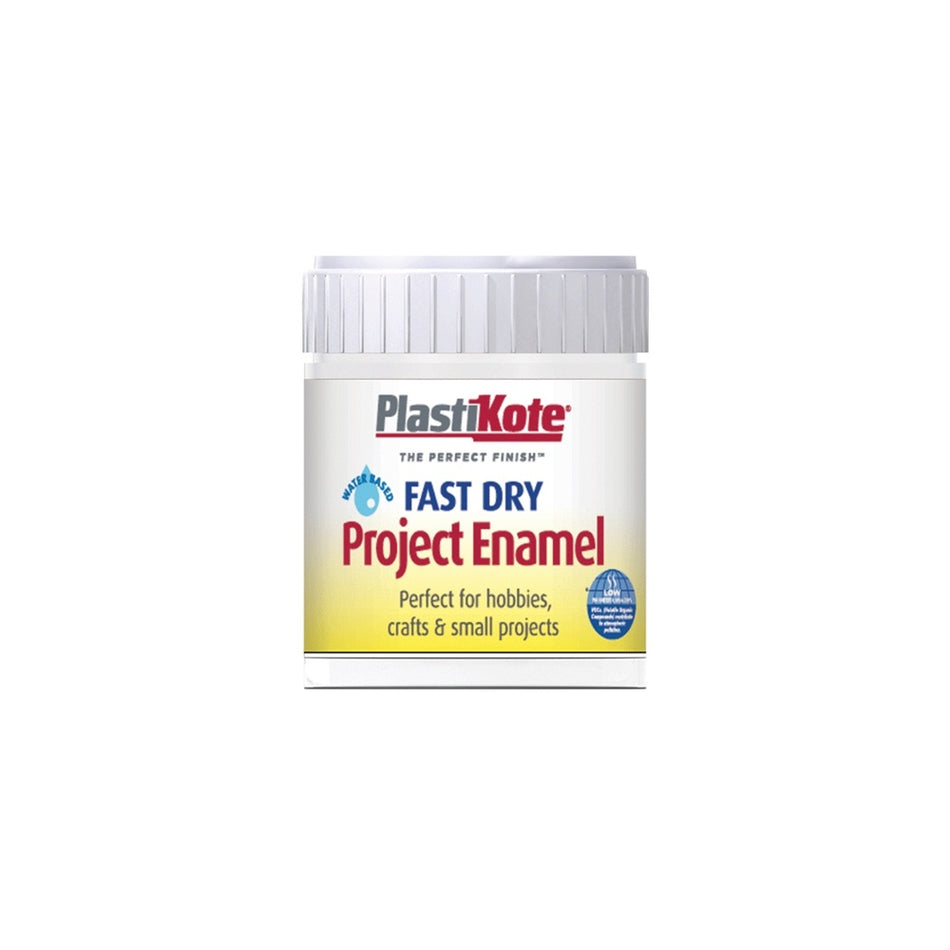 Plasti-kote Fast Dry Enamel Paint B26 Bottle Clear 59ml