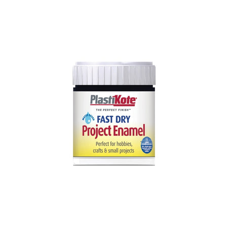 Plasti-kote Fast Dry Enamel Paint Paint B2 Bottle Black Matt 59ml