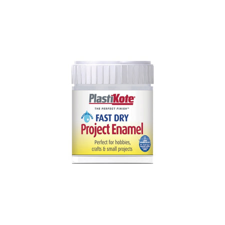 Plasti-kote Fast Dry Enamel Paint B30 Bottle Silver Aluminium 59ml