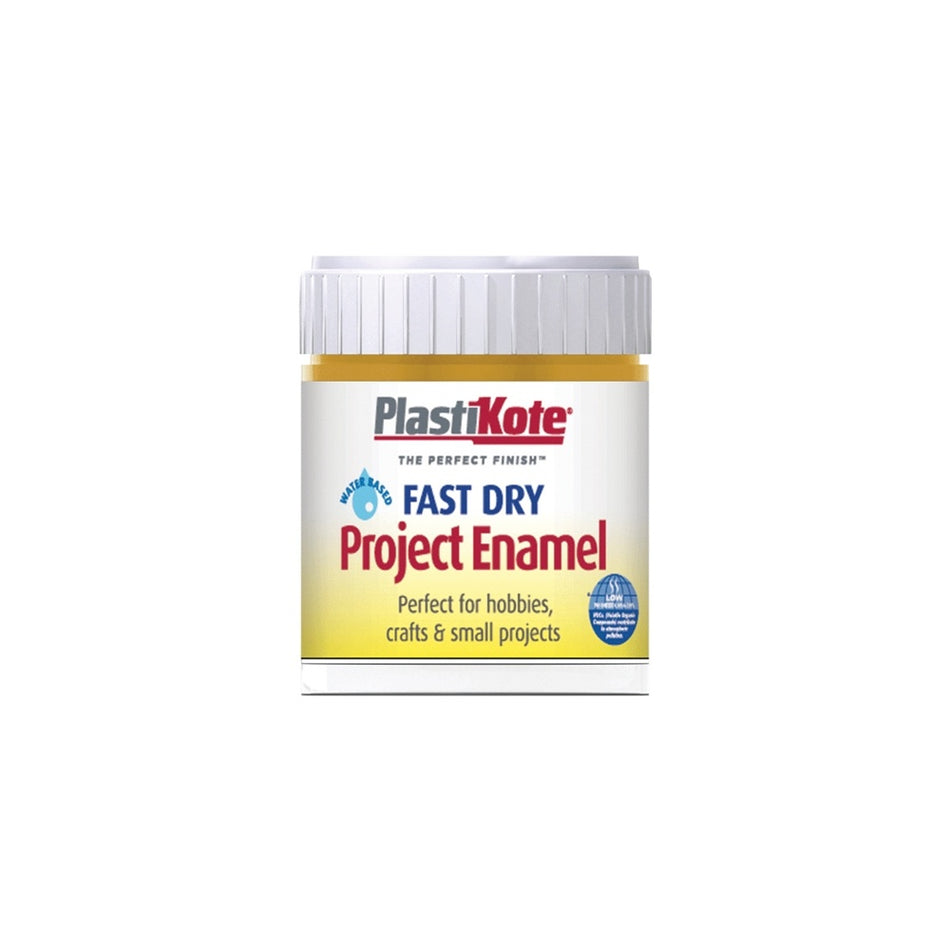 Plasti-kote Fast Dry Enamel Paint B33 Bottle Brass 59ml