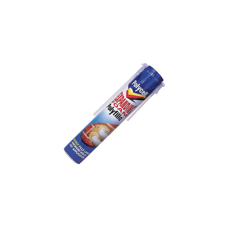 Polycell Expanding Foam Polyfilla 825ml