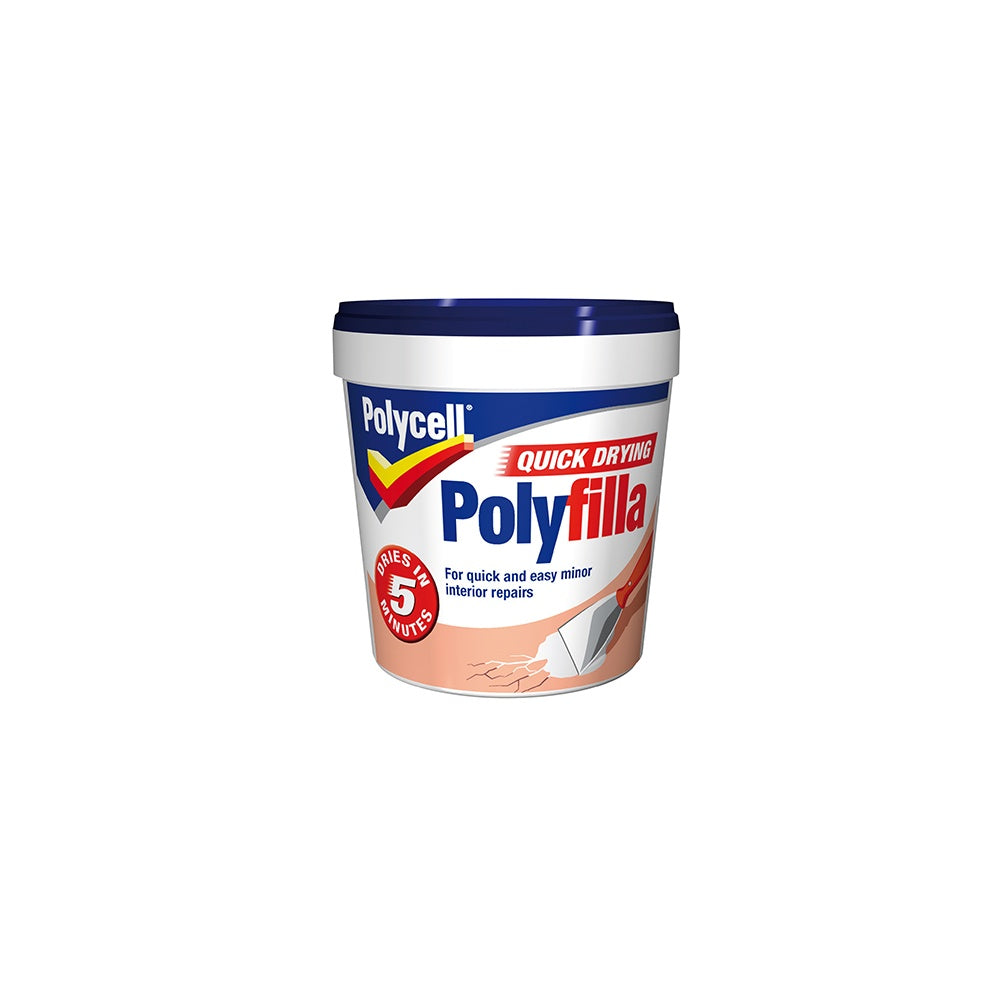 Polycell Multi Purpose Quick Drying Polyfilla Tub 1kg
