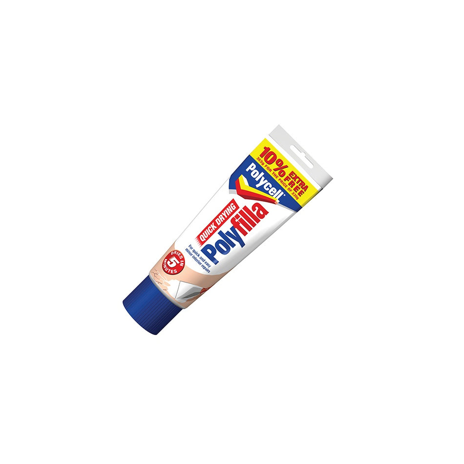 Polycell Multi Purpose Quick Drying Polyfilla 330g + 10% Extra