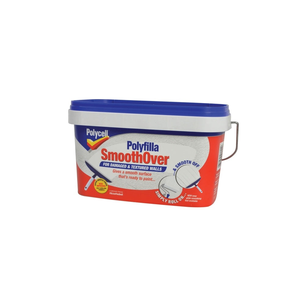 Polycell SmoothOver Damaged / Textured Walls 2.5 Litre