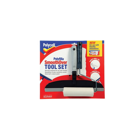 Polycell SmoothOver Tool Set Roller & Spreader