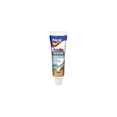 Polycell Polyfilla For Wood General Repairs Tube Medium 75g