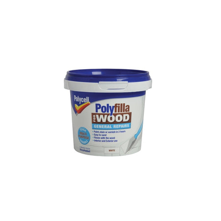 Polycell Polyfilla for Wood General Repairs White Tub 380g