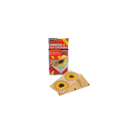 Pest-Stop Systems Window Fly Stickers (Pack of 4)