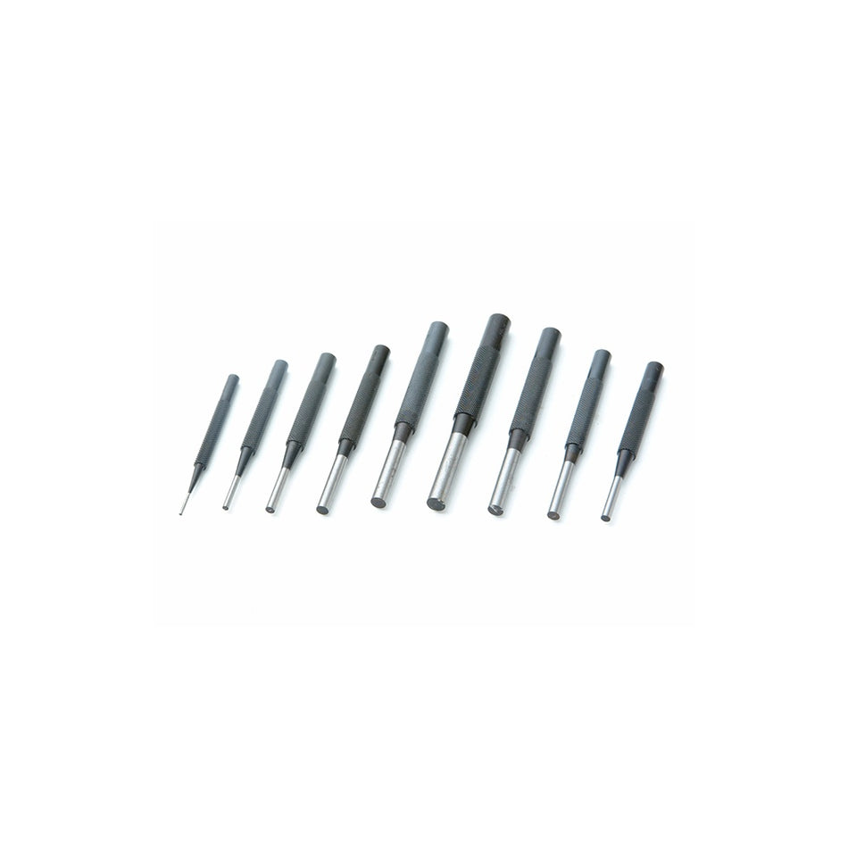 Priory 135-S9 Parrallel Pin Punches in Wallet Set 9