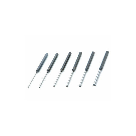 Priory 145-S6 Long Series Pin Punch Set 6