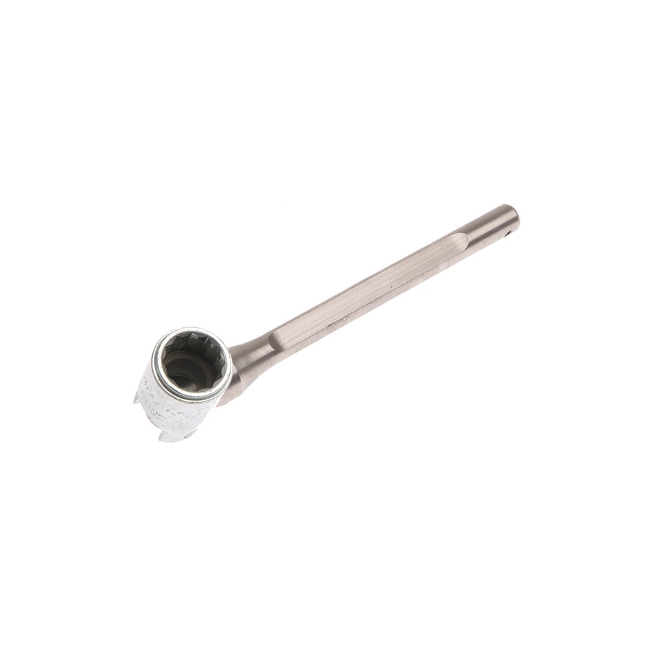 Priory 383B Scaffold Spanner Stainless Steel Bi-Hex 7/16W Flat Handle