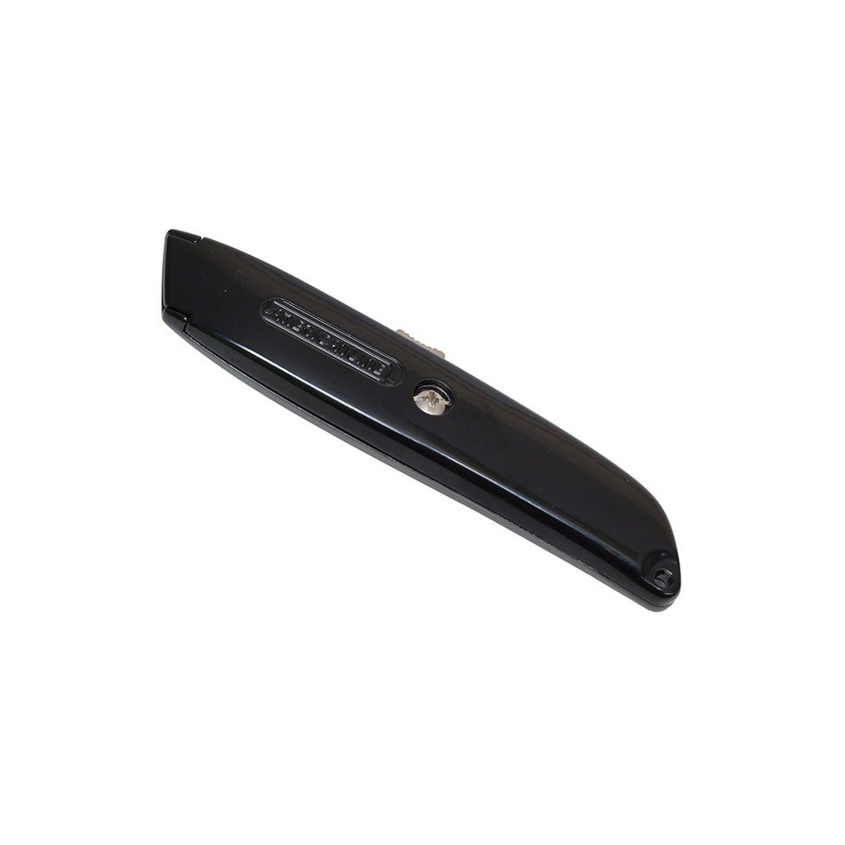 Personna Retractable Black Metal Utility Knife + 1 Blade