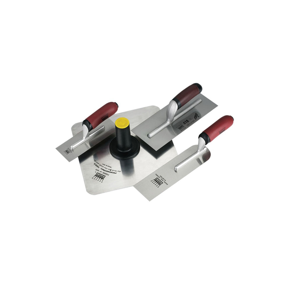 Ragni RP1027 Plasterers Trowel & Hawk Set of 4