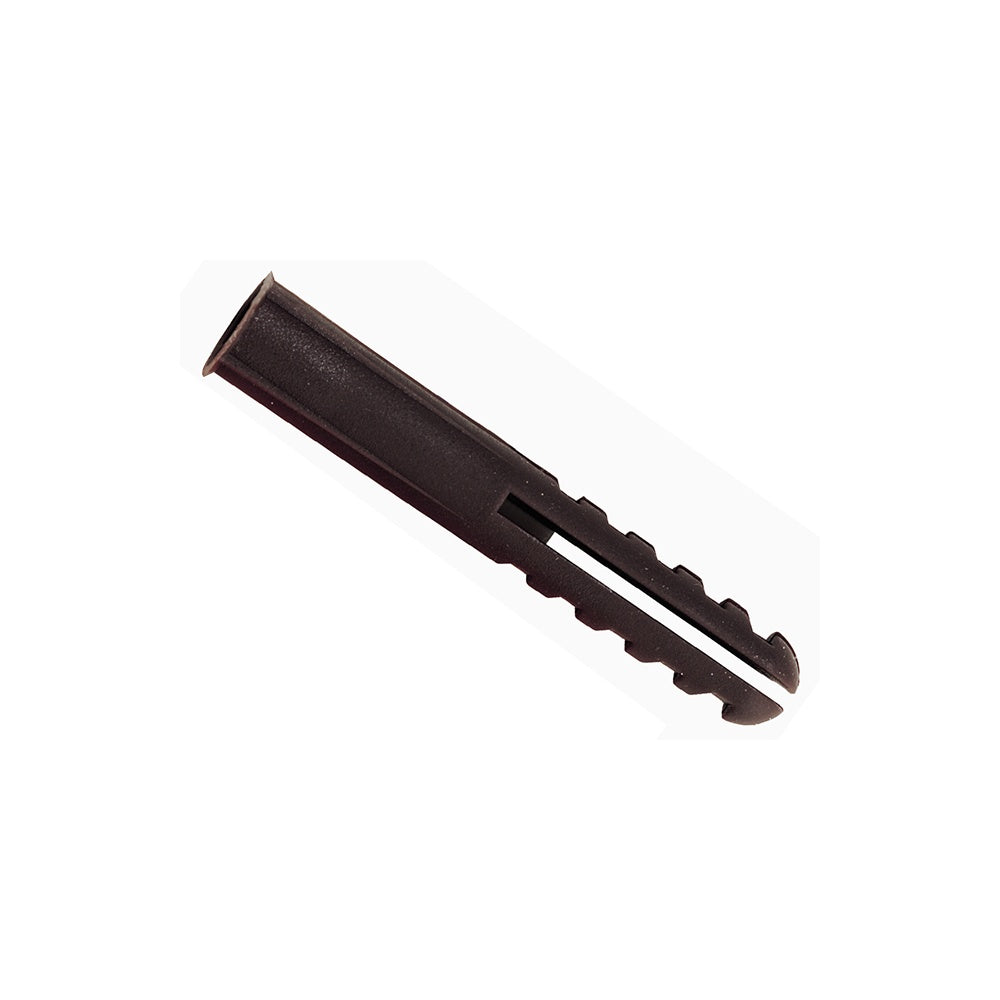 Rawlplug Brown Plastic Plugs Screw Size No.10-14 10 x Box of 100