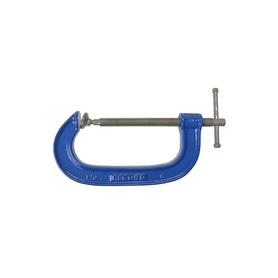 IRWIN Record 120 Heavy-Duty G Clamp 150mm (6in)