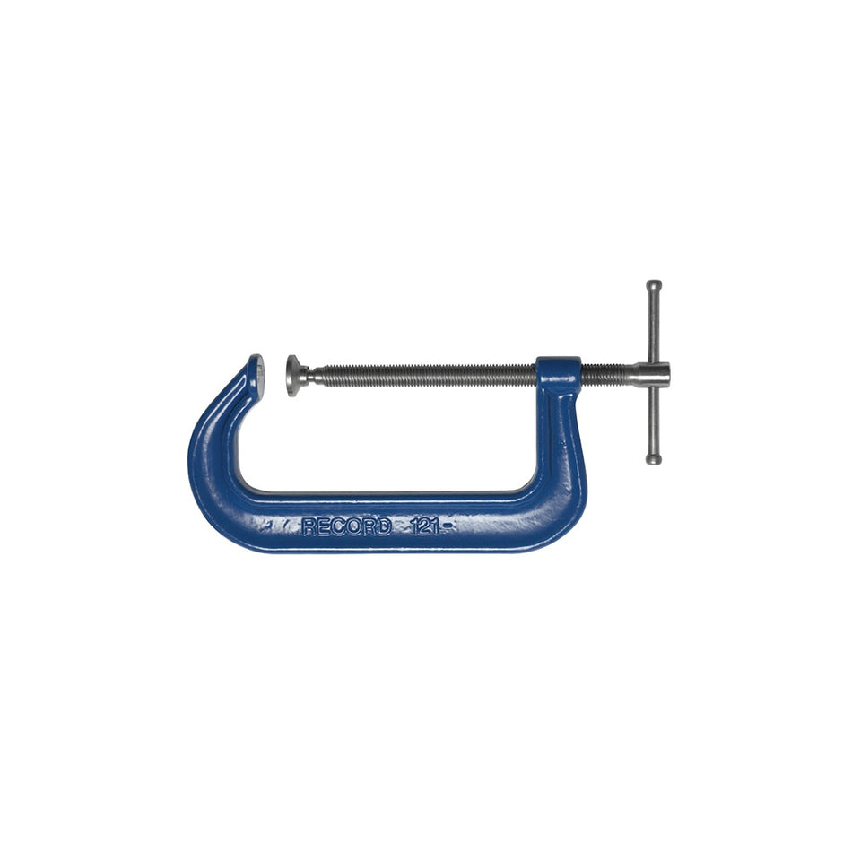 IRWIN Record 121 Extra Heavy-Duty Forged G Clamp 250mm (10in)