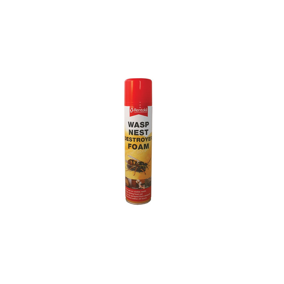 Rentokil Wasp Nest Destroy Foam Aerosol 300ml