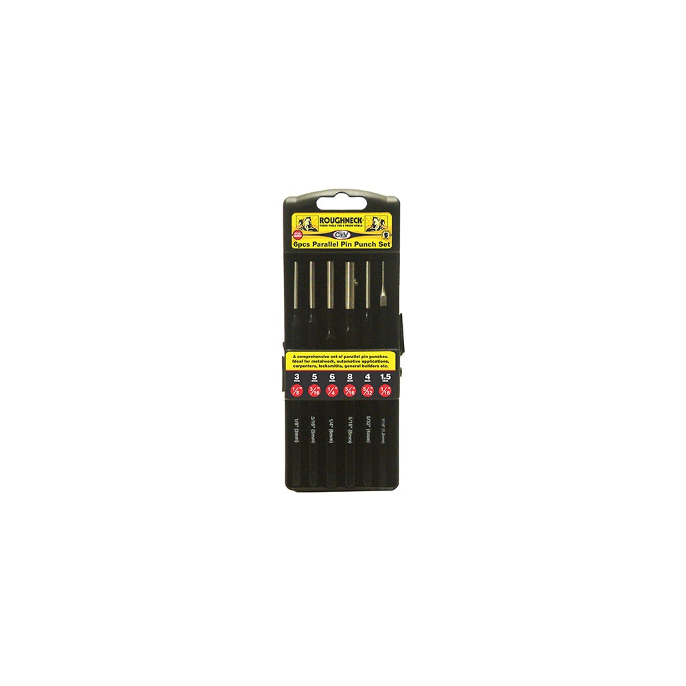 Roughneck Parallel Pin Punch Set of 6