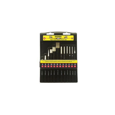 Roughneck Punch & Chisel Set of 12