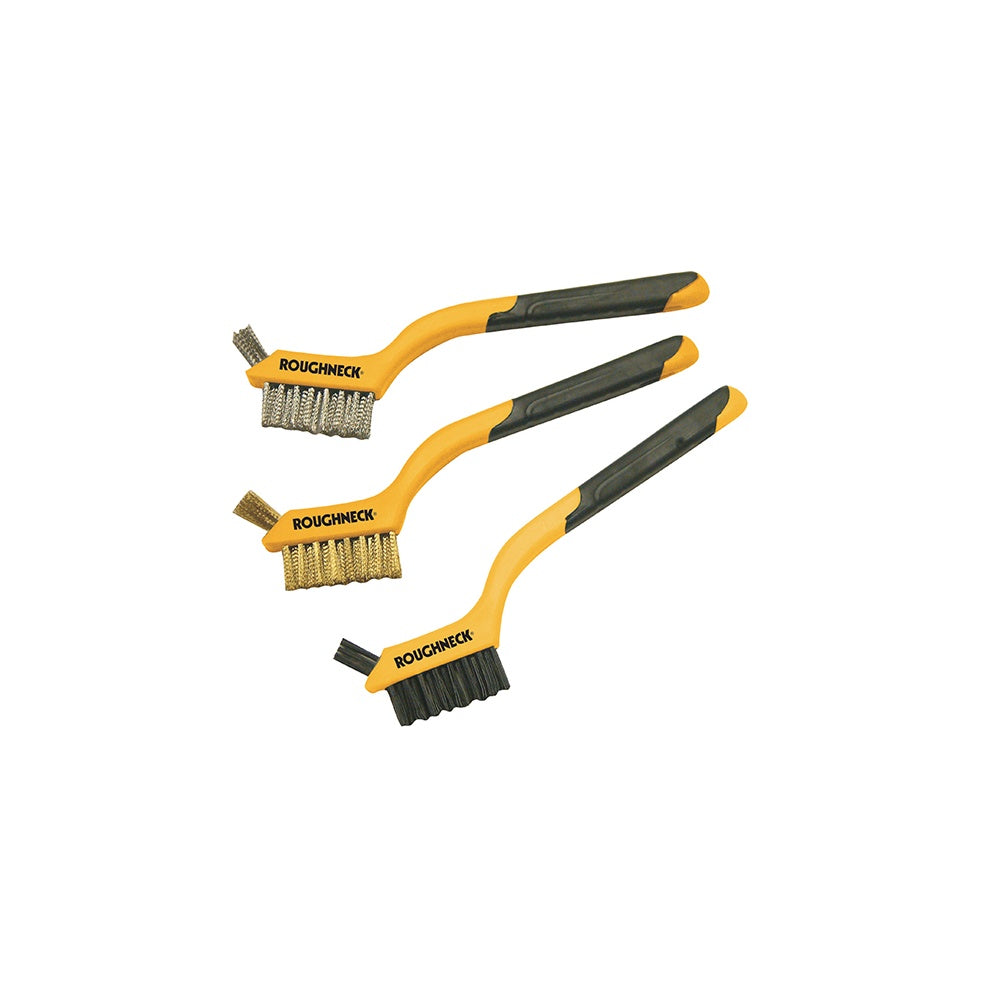 Roughneck Mini Wire Brush Set of 3