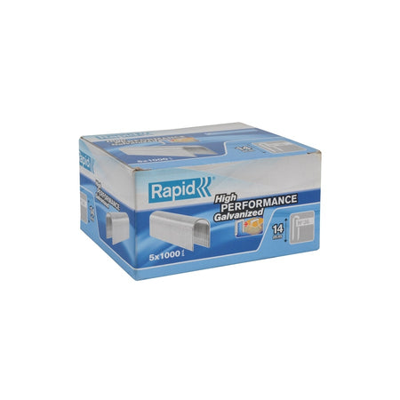 Rapid 36/14 14mm DP x 5m Galvanised Staples 5 x 1000