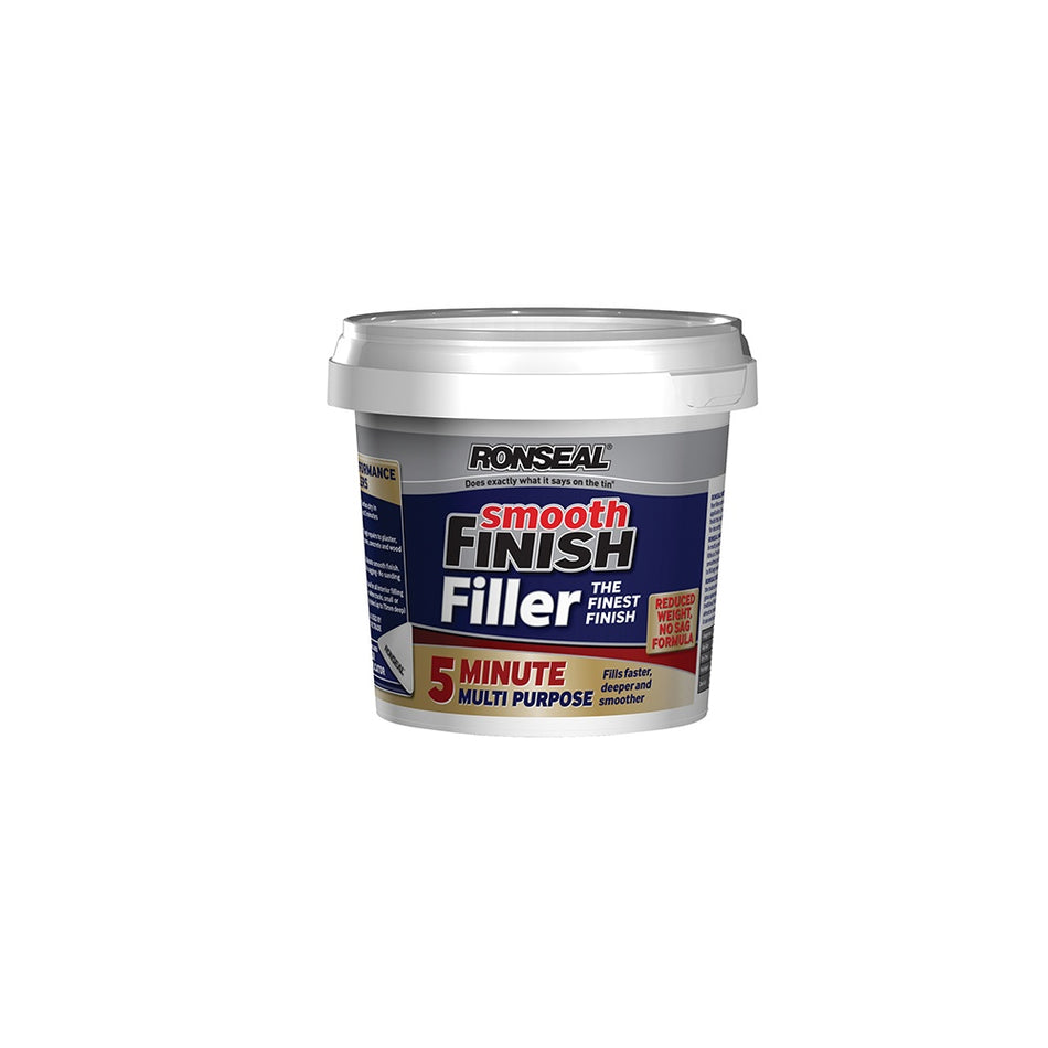 Ronseal Smooth Finish 5 Minute Multi Purpose Filler Tub 290ml