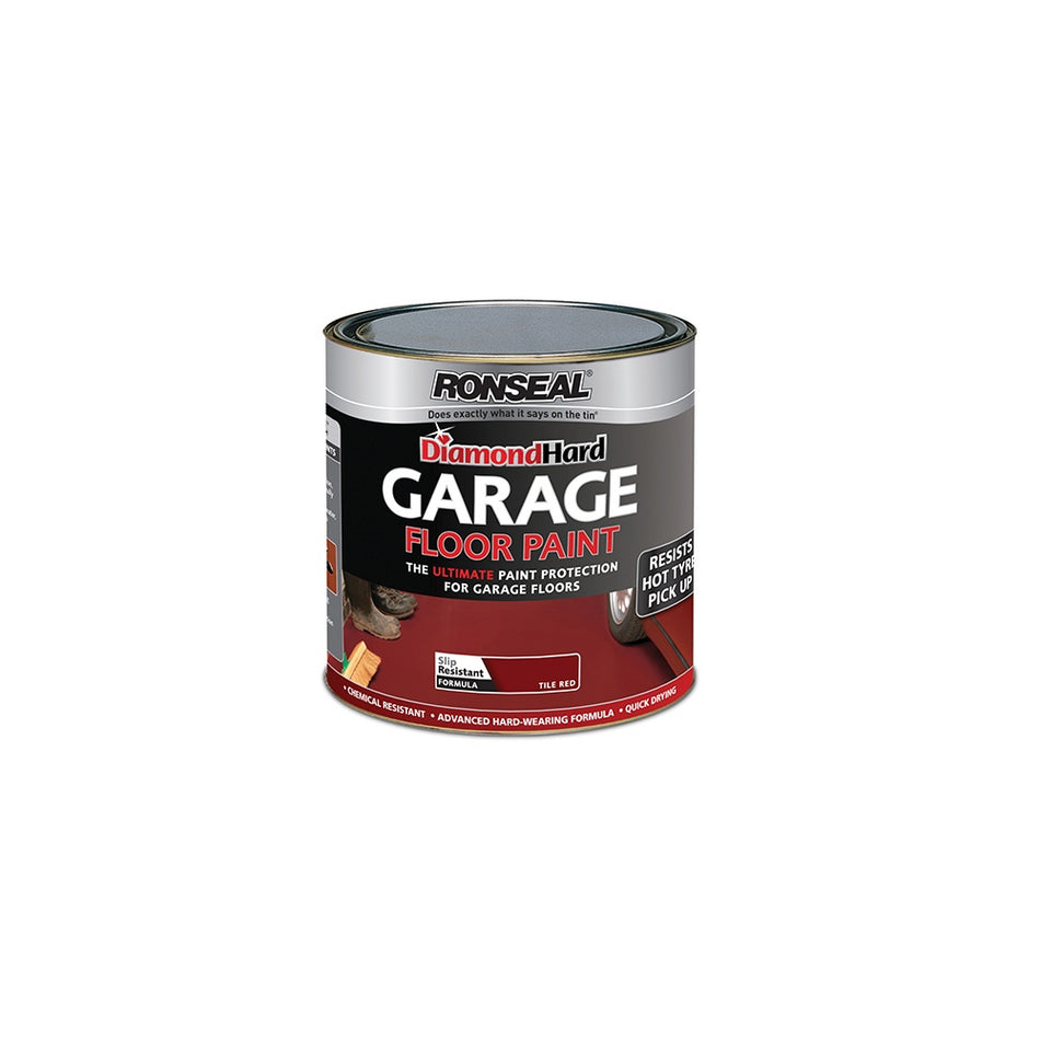 Ronseal Diamond Hard Garage Floor Paint Steel Blue 2.5 Litre