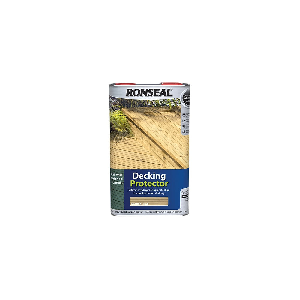 Ronseal Decking Protector Natural 5 Litre