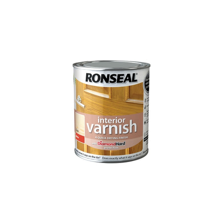 Ronseal Interior Varnish Quick Dry Gloss Clear 2.5 Litre