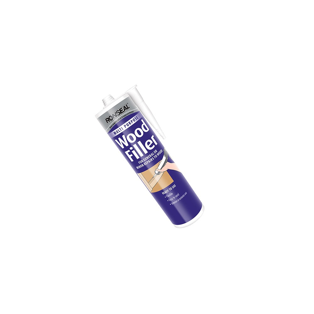 Ronseal Multi Purpose Wood Filler Cartridge Dark 310ml