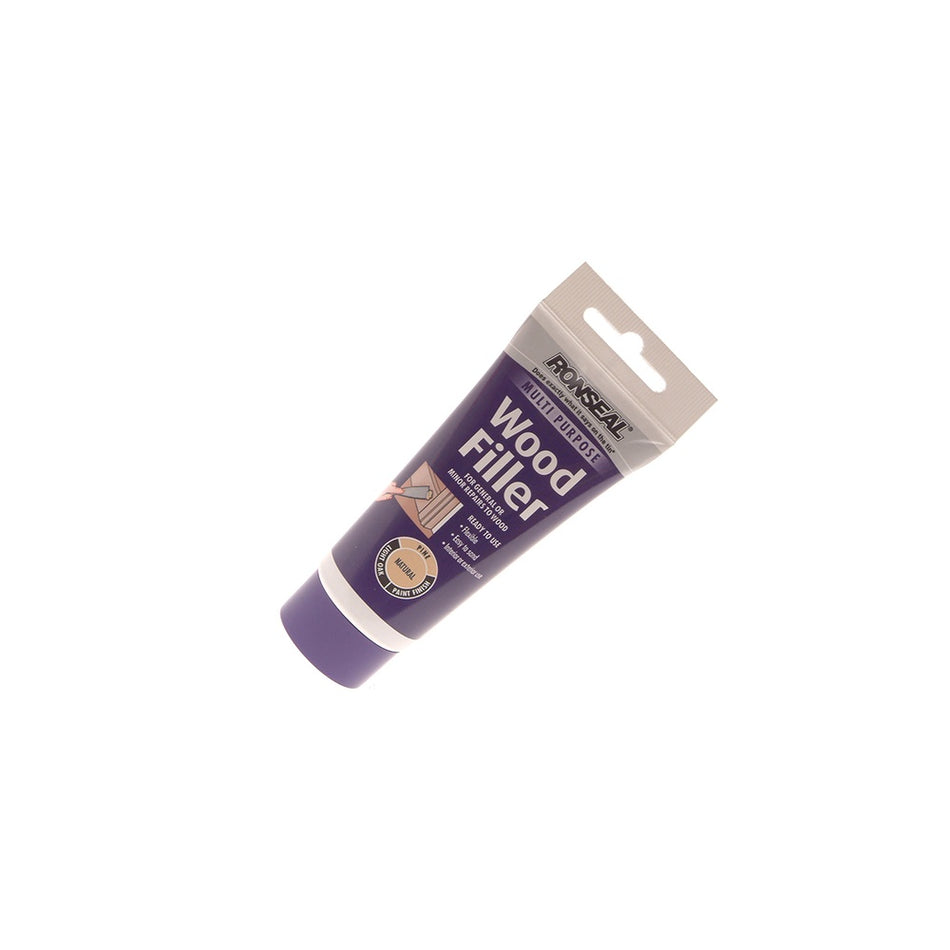 Ronseal Multi Purpose Wood Filler Tube Natural 100g