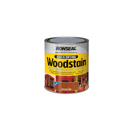 Ronseal Quick Drying Woodstain Satin Walnut 750ml