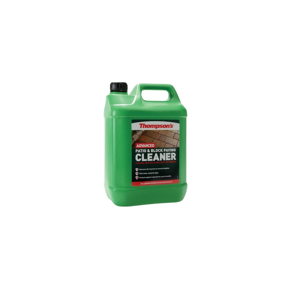 Ronseal Patio & Block Paving Cleaner Protect 5 Litre