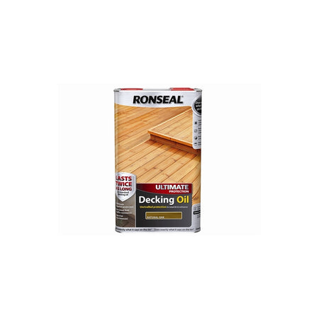 Ronseal Ultimate Protection Decking Oil Natural Oak 5 Litre