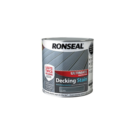Ronseal Ultimate Protection Decking Stain Slate 2.5 Litre