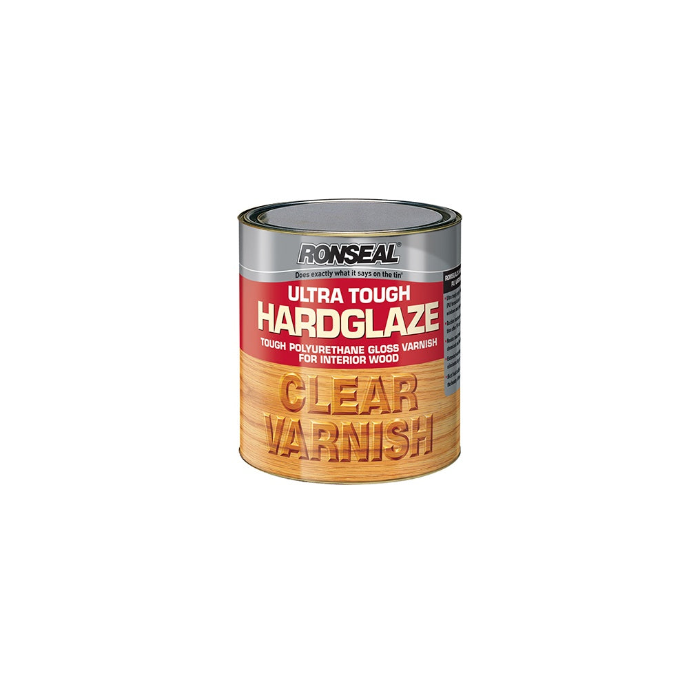 Ronseal Ultra Tough Hardglaze Internal Clear Gloss Varnish 250ml