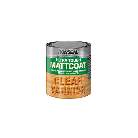 Ronseal Ultra Tough Internal Clear Mattcoat Varnish 2.5 Litre